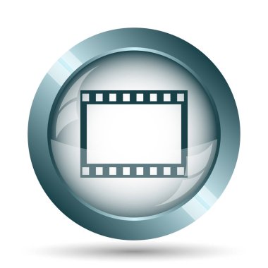 Fotoğraf simge. Beyaz arka plan üzerinde Internet düğmesi.