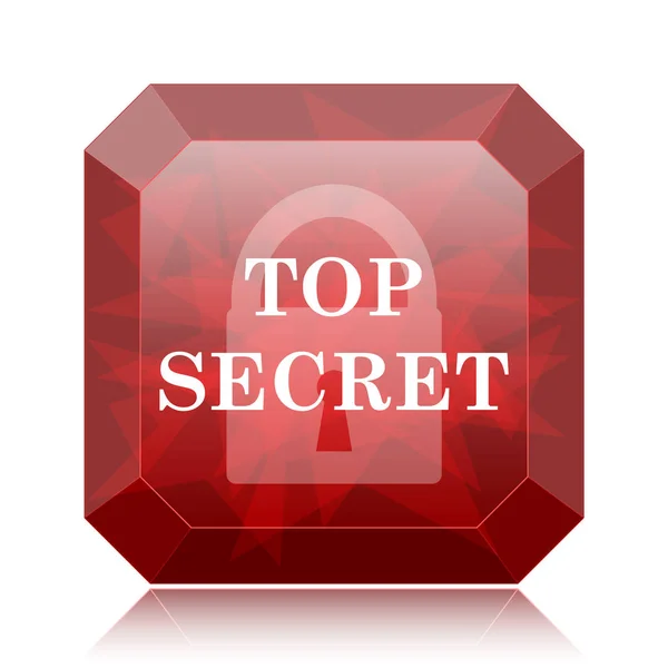 Icono secreto superior — Foto de Stock