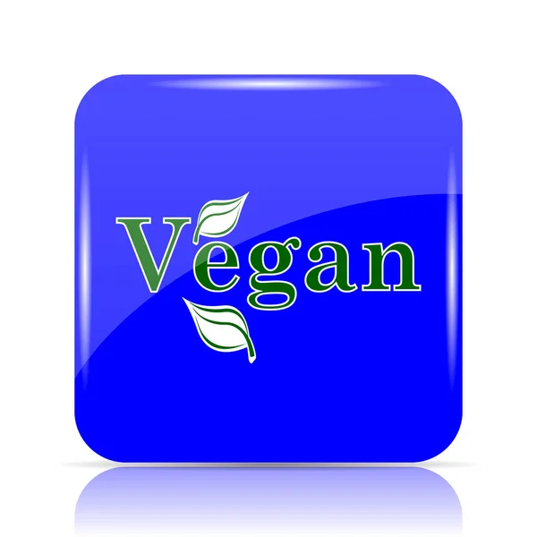 Ícone vegan — Fotografia de Stock