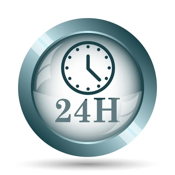 24H icona dell'orologio — Foto Stock