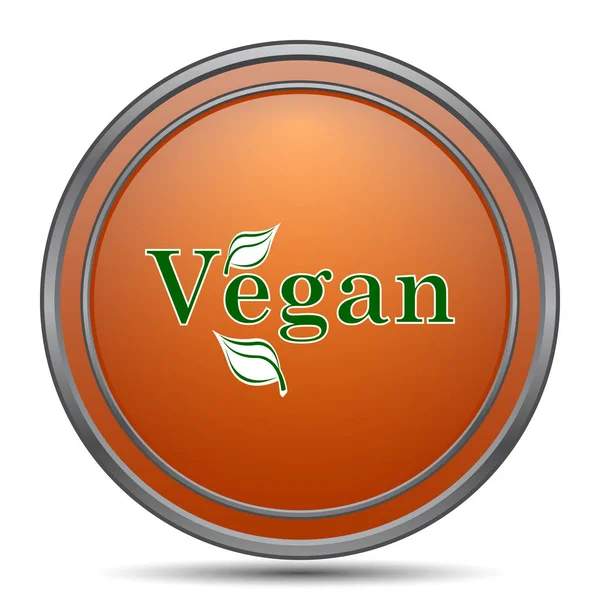 Icono vegano — Foto de Stock
