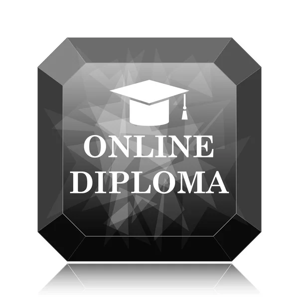 Online-Diplom-Symbol — Stockfoto