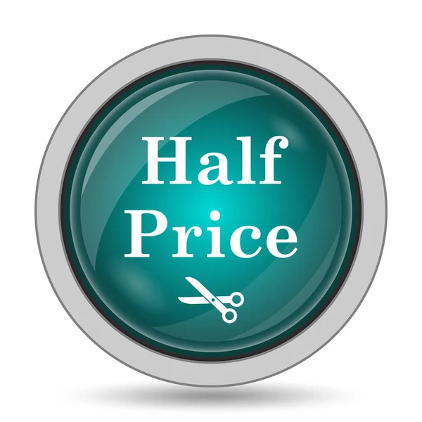 De helft van prijs pictogram — Stockfoto