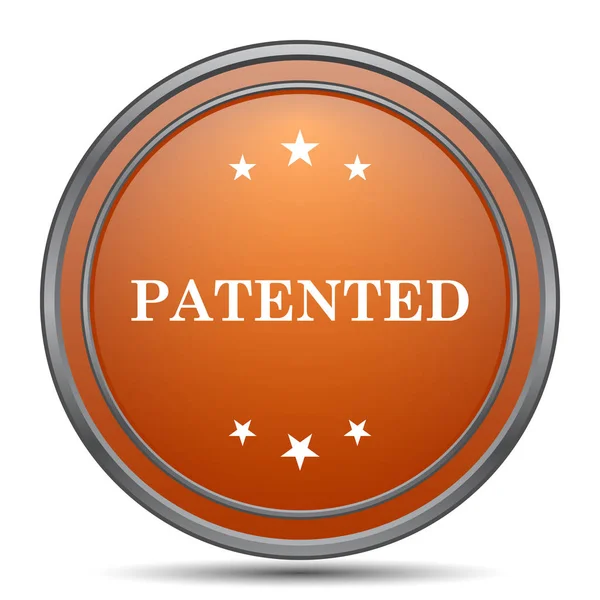 Patented icon — Stock Photo, Image