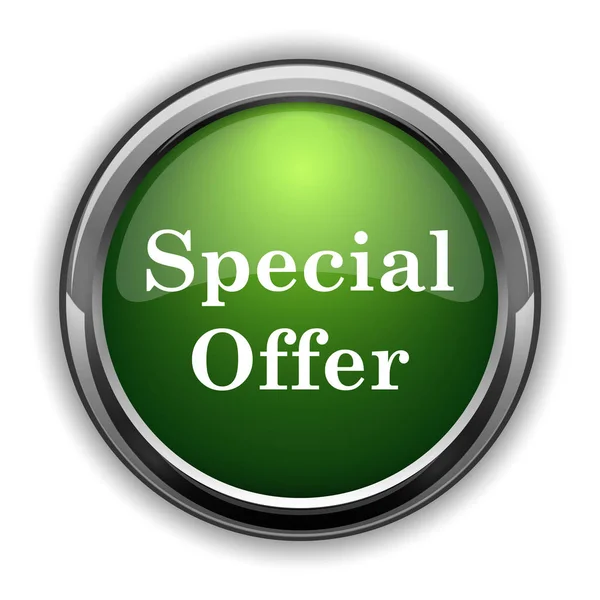 Special offer icon. Special offer website button on white background