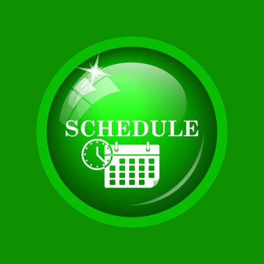 Zamanlama simgesini. Yeşil renkli butona Internet.