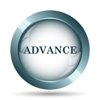 Önceden simgesi. Beyaz arka plan üzerinde Internet düğmesi.