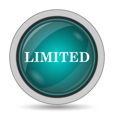 Sınırlı kutsal kişilerin resmi, beyaz arka plan üzerinde Web sitesi düğmesini