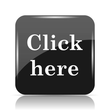 Burada simgesini tıklatın. Beyaz arka plan üzerinde Internet düğmesi