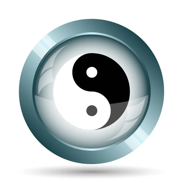 Icono de Ying yang — Foto de Stock