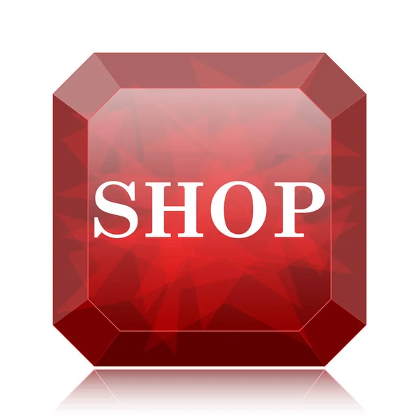 Shop-Ikone — Stockfoto