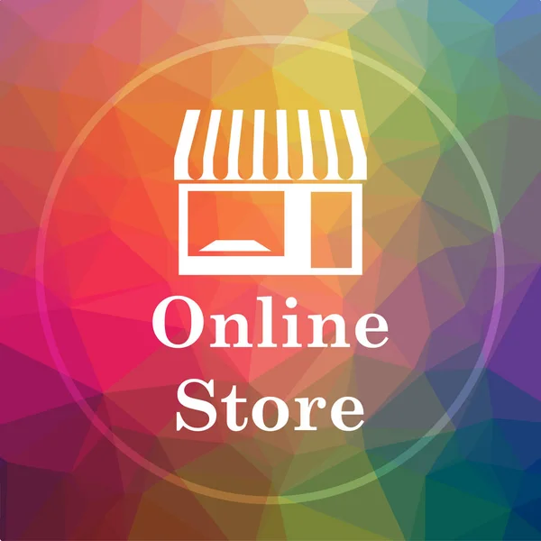 Online store icon — Stock Photo, Image