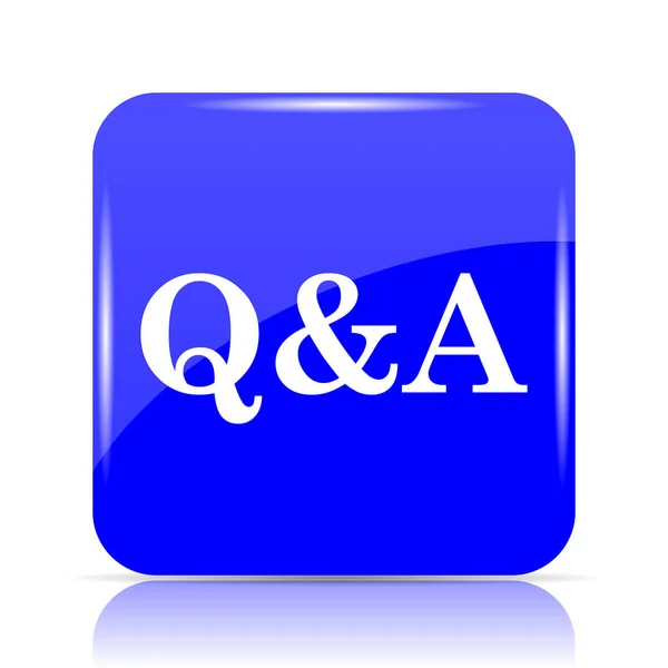 Icono de Q & A — Foto de Stock