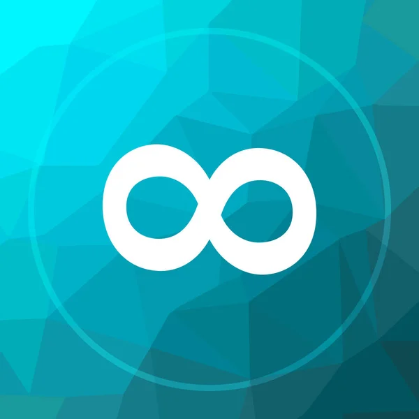 Infinity tecken ikon — Stockfoto