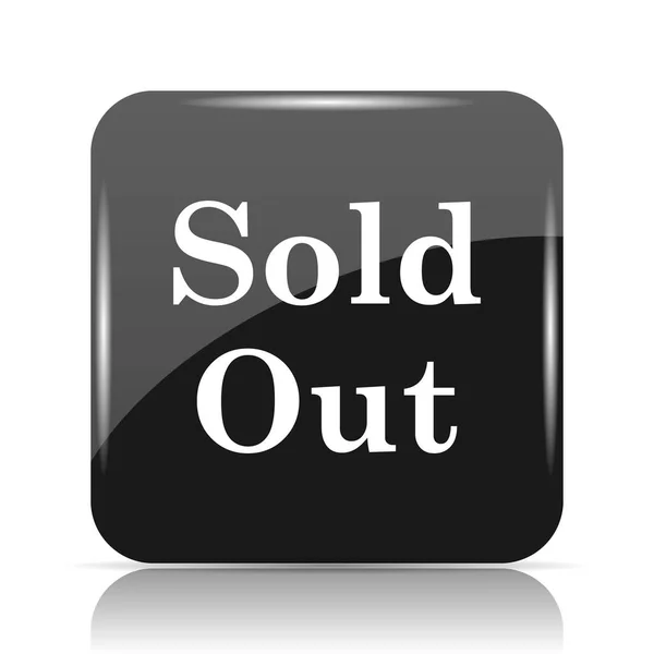 Sold Out Icon Internet Button White Background — Stock Photo, Image