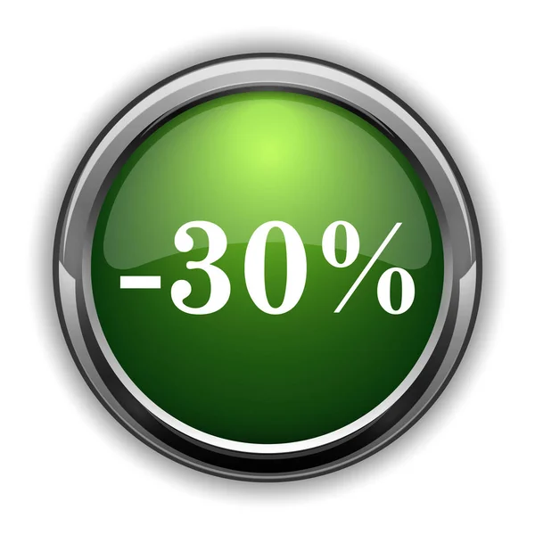 30 por cento de desconto icon0 — Fotografia de Stock