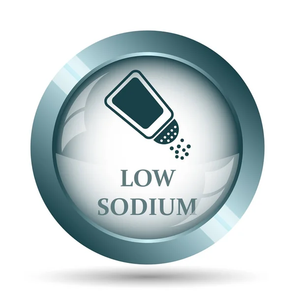 Low sodium icon — Stock Photo, Image