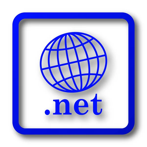 Net Net 网站按钮白色背景 — 图库照片