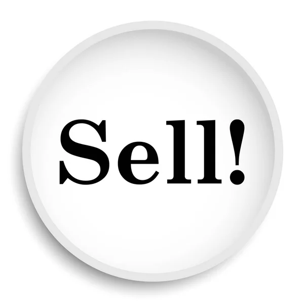 Продавать Иконку Кнопка Интернета Заднем Плане — стоковое фото