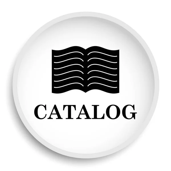 Catalog icon. Catalog website button on white background.