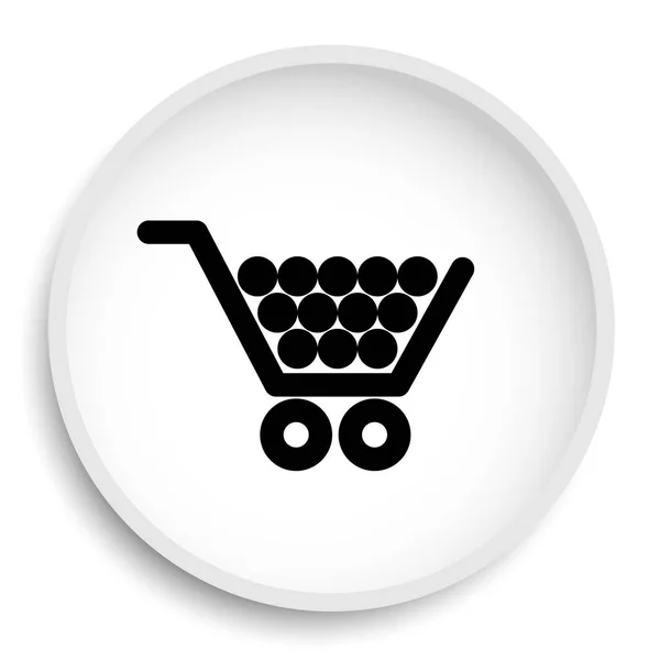 Icono del carrito de compras — Foto de Stock