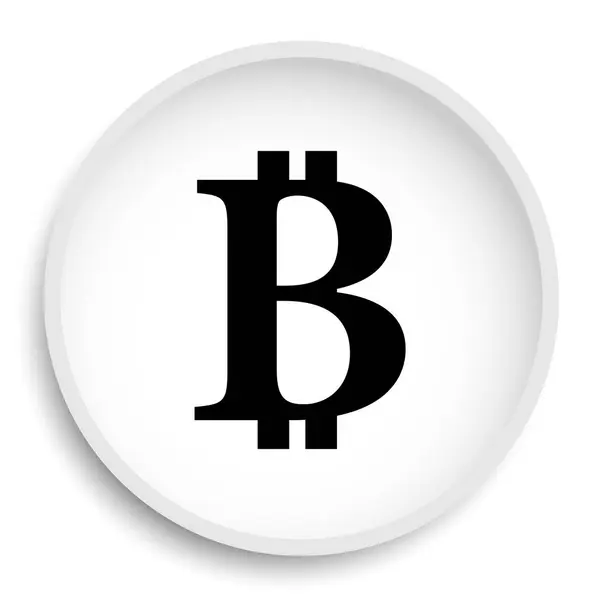 Bitcoin ikonra — Stock Fotó