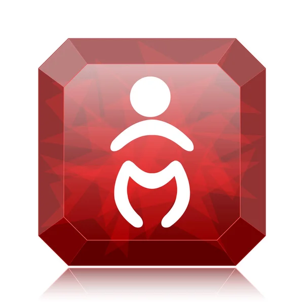 Baby icon — Stock Photo, Image