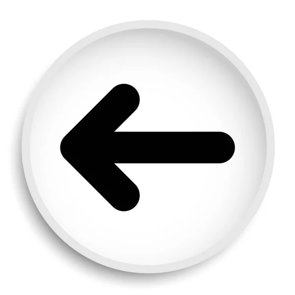 Left arrow icon — Stock Photo, Image