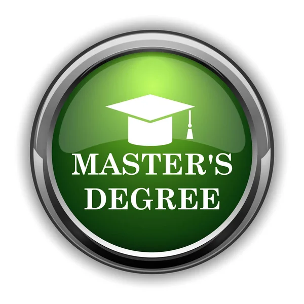 Master 's degree icon0 — стоковое фото