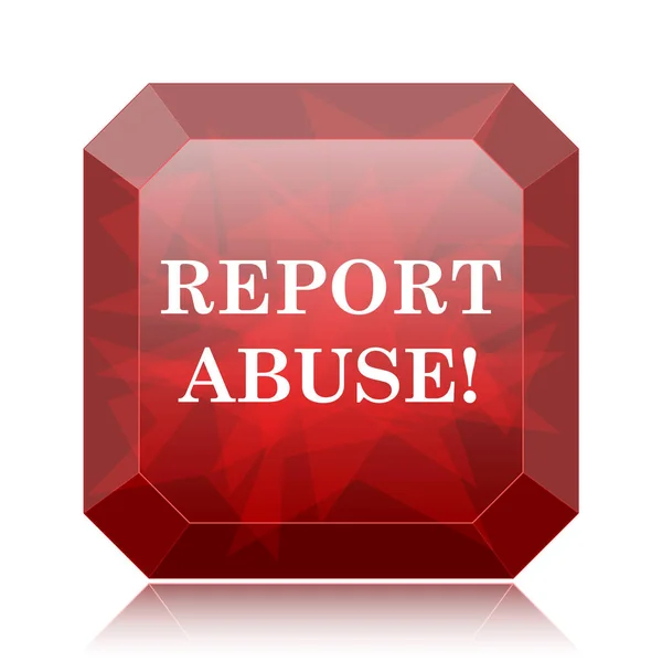 Reportar abuso icono — Foto de Stock