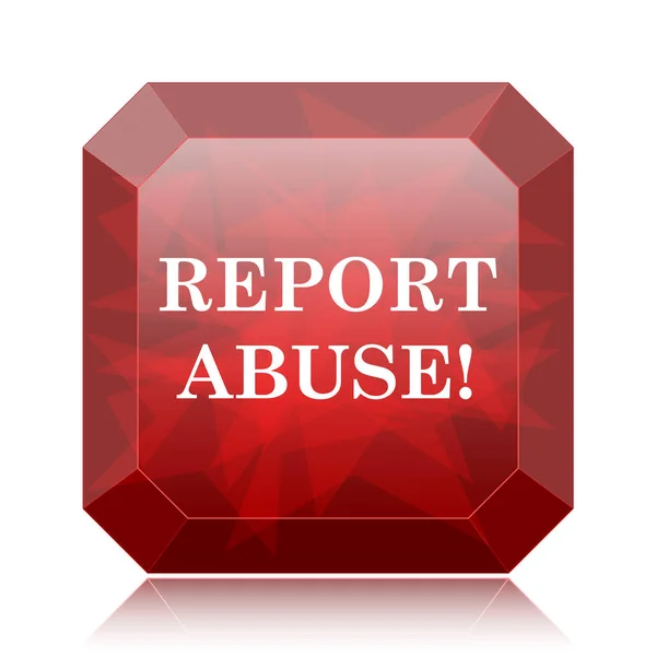 Report abuse icon — Stock Photo, Image