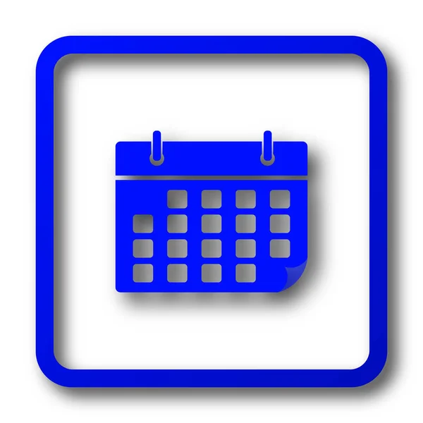 Icona Del Calendario Pulsante Del Sito Web Del Calendario Sfondo — Foto Stock