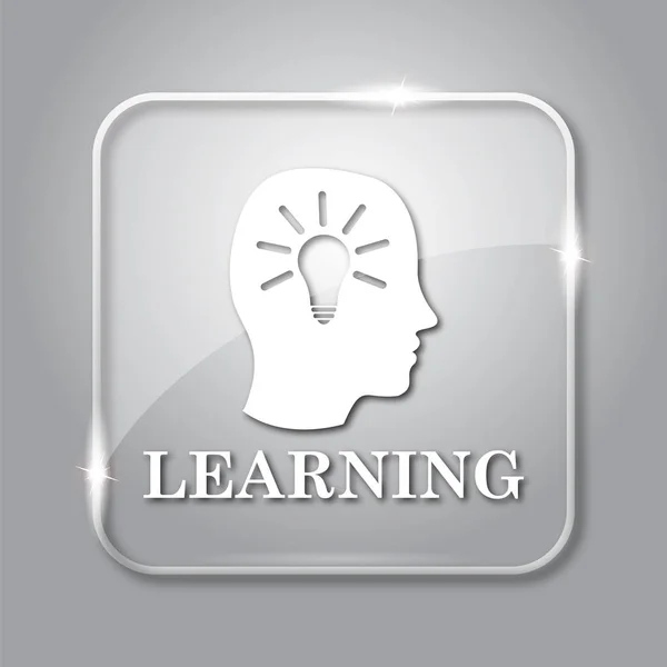 Ícone de aprendizagem — Fotografia de Stock