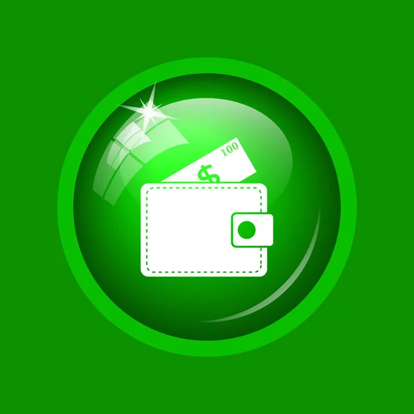 Wallet icon — Stock Photo, Image