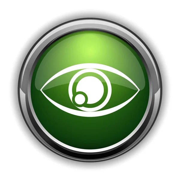 Eye Icon Eye Website Button White Background — Stock Photo, Image