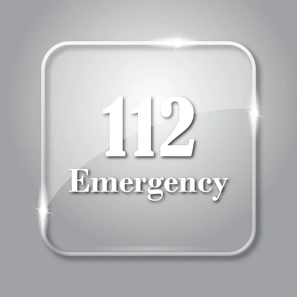 112 Icono de emergencia — Foto de Stock