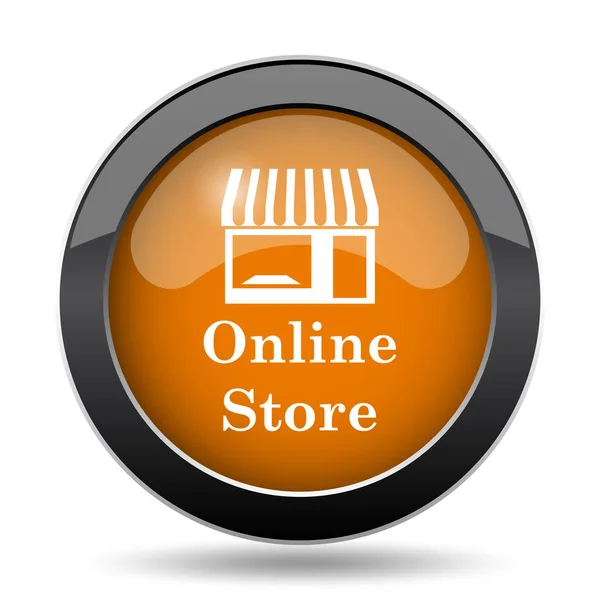 Ícone loja online — Fotografia de Stock