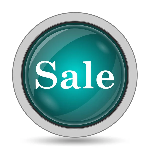 Иконка Продажи Кнопка Сайта Белом Фоне — стоковое фото