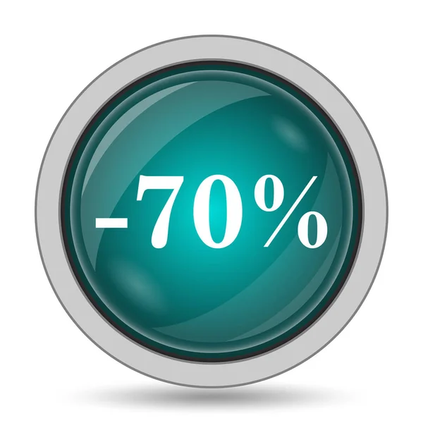 70 percent discount icon — Stock Photo, Image