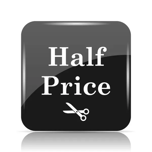 Half price icon — Stock Photo, Image