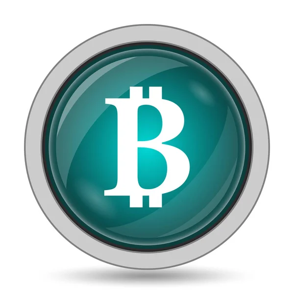 Иконка Bitcoin — стоковое фото