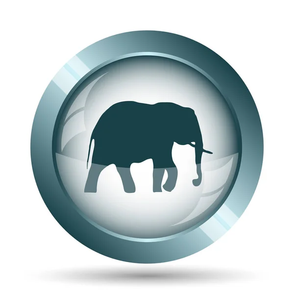 Icona elefante — Foto Stock