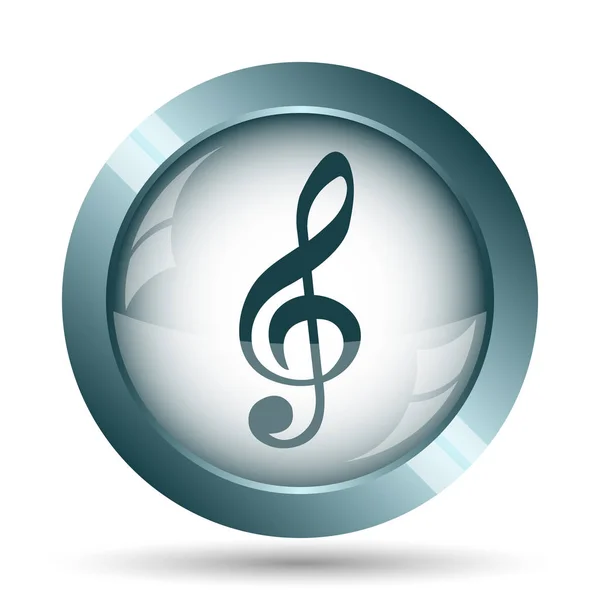 Musical note icon — Stock Photo, Image