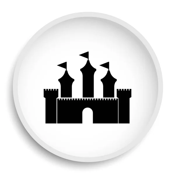 城のアイコン — ストック写真