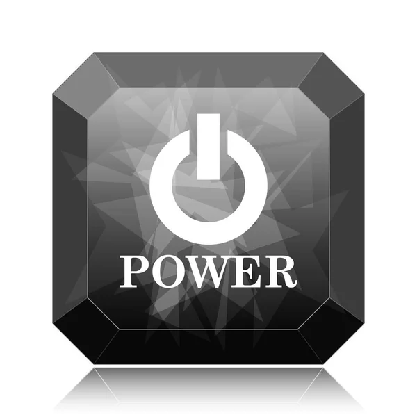 Power gomb ikon — Stock Fotó