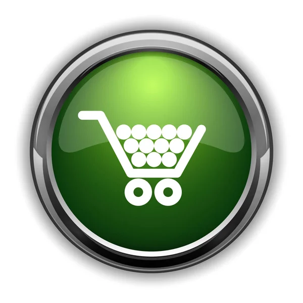 Carrinho de compras icon0 — Fotografia de Stock