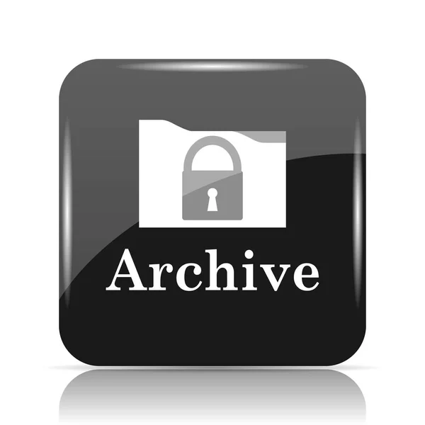 Archivsymbol Internet Taste Auf Weißem Hintergrund — Stockfoto