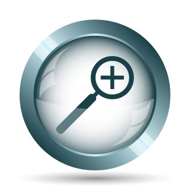 Kutsal kişilerin resmi içinde yakınlaştırır. Beyaz arka plan üzerinde Internet düğmesi.