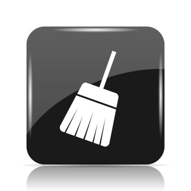 Simgesini arayın. Beyaz arka plan üzerinde Internet düğmesi