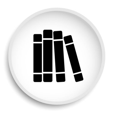 Kitaplar kütüphane simgesi